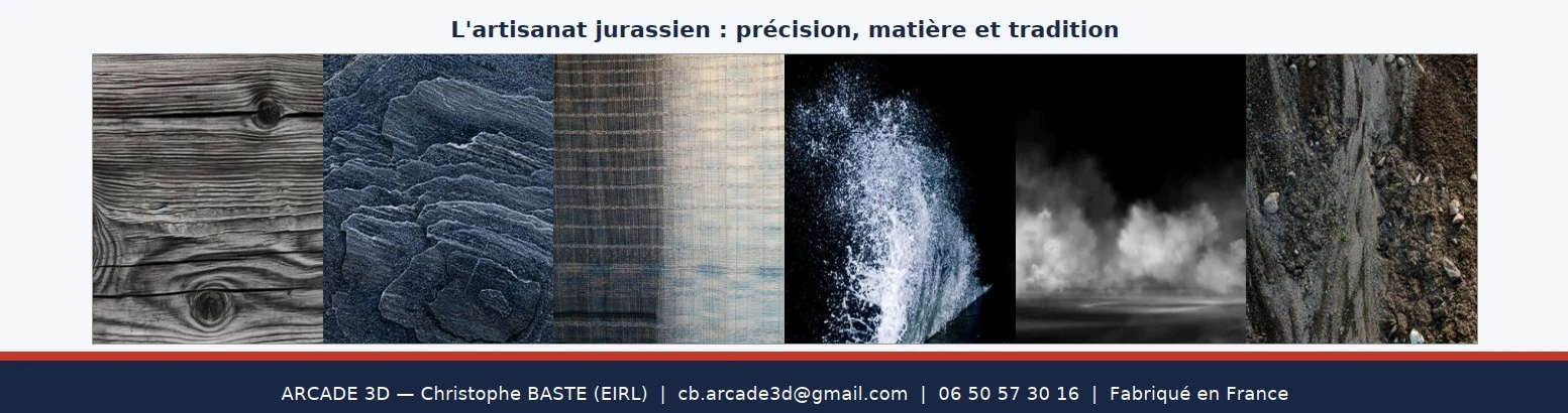 L'artisanat jurassien : précision, matière et tradition